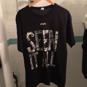 Jeezy collectible black tee, size large